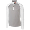 Cutter & Buck Men's White All-Star Printed Half Zip