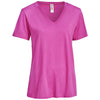 Expert Women's Berry American Moca V-Neck Tee