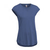 Expert Women's Stone Blue American MoCA Cap Sleeve