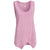 Expert Women's Pale Pink American Moca Tie Front Tank