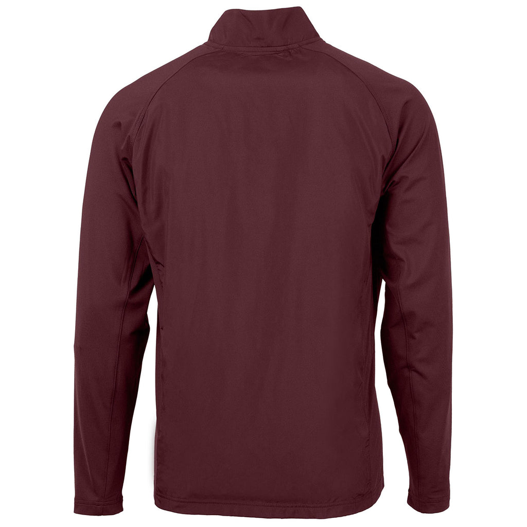 Cutter & Buck Men's Bordeaux Adapt Eco Knit Hybrid Recycled Full Zip Jacket