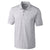 Cutter & Buck Men's Elemental Grey DryTec Advantage Space Dye Polo