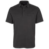 Cutter & Buck Men's Black Heather Advantage Jersey Polo