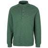 Cutter & Buck Men's Hunter Heather Saturday Mock Sweatshirt