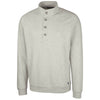 Cutter & Buck Men's Stone Heather Saturday Mock Sweatshirt