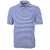 Cutter & Buck Men's Tour Blue Virtue Eco Pique Stripped Recycled Polo