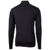 Cutter & Buck Men's Black Virtue Eco Pique Recycled Quarter Zip