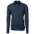 Cutter & Buck Men's Navy Blue Virtue Eco Pique Recycled Quarter Zip