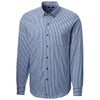 Cutter & Buck Men's Indigo Anchor Gingham Tailored Fit