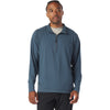 Glyder Men's Steel Blue Tahoe 1/4 Zip