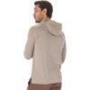 Glyder Men's Espresso and Oatmilk Stripe Taclite Hoodie