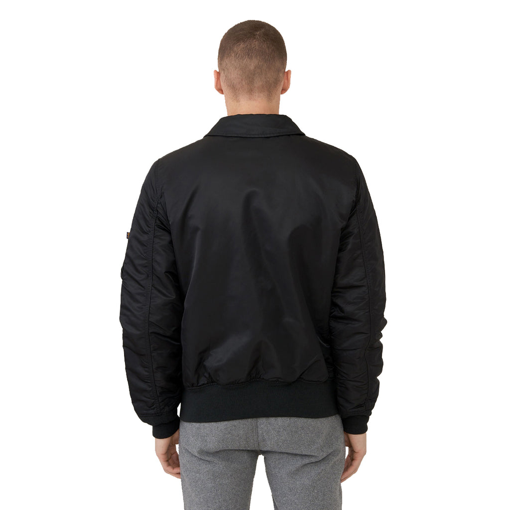 Alpha Industries Men's Black CWU 45/P Slim Flight Jacket