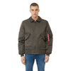 Alpha Industries Men's Replica Grey CWU 45/P Slim Flight Jacket