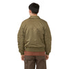 Alpha Industries Men's Vintage Olive CWU 45/P Slim Flight Jacket