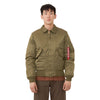 Alpha Industries Men's Vintage Olive CWU 45/P Slim Flight Jacket