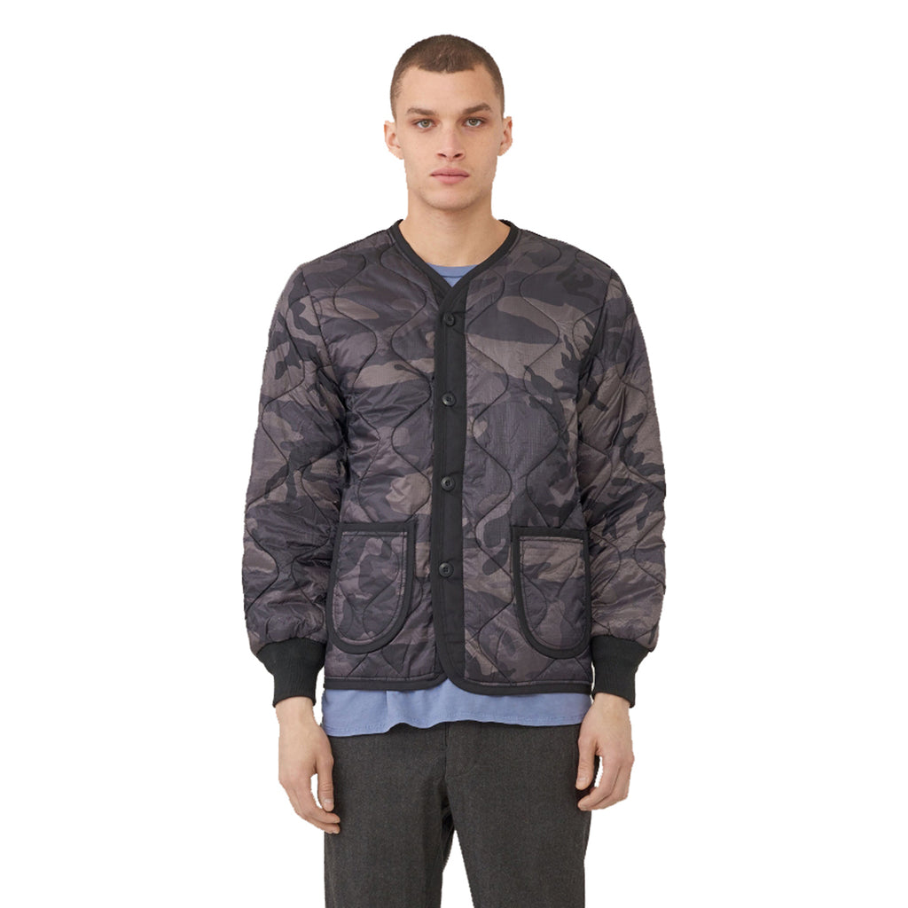 Alpha Industries Men's Black Camo M-65 Defender Liner