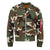 Alpha Industries Men's Light Woodland Camo L-2B Flex Flight Jacket