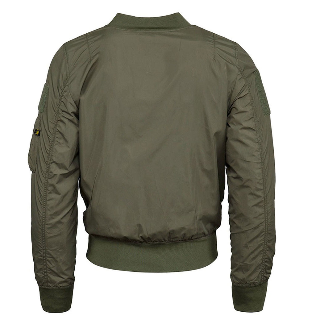 Alpha Industries Men's Sage Green L-2B Flex Flight Jacket