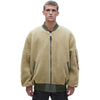 Alpha Industries Men's Cream L-2B Sherpa Loose Flight Jacket