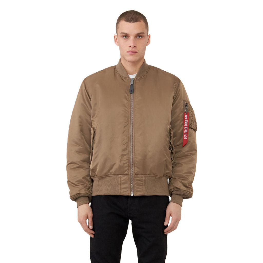 Alpha Industries Men's Coyote Brown MA-1 Flight Jacket