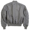 Alpha Industries Men's Gun Metal MA-1 Flight Jacket