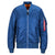 Alpha Industries Men's Blue MA-1 Slim Flight Jacket