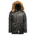 Alpha Industries Men's Replica Grey/Orange N-3B Slim Parka