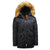 Alpha Industries Men's Black Slim Fit N-3B Parka