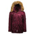 Alpha Industries Men's Maroon Slim Fit N-3B Parka