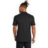 Mercer+Mettle Men's Deep Black Stretch Pique Henley