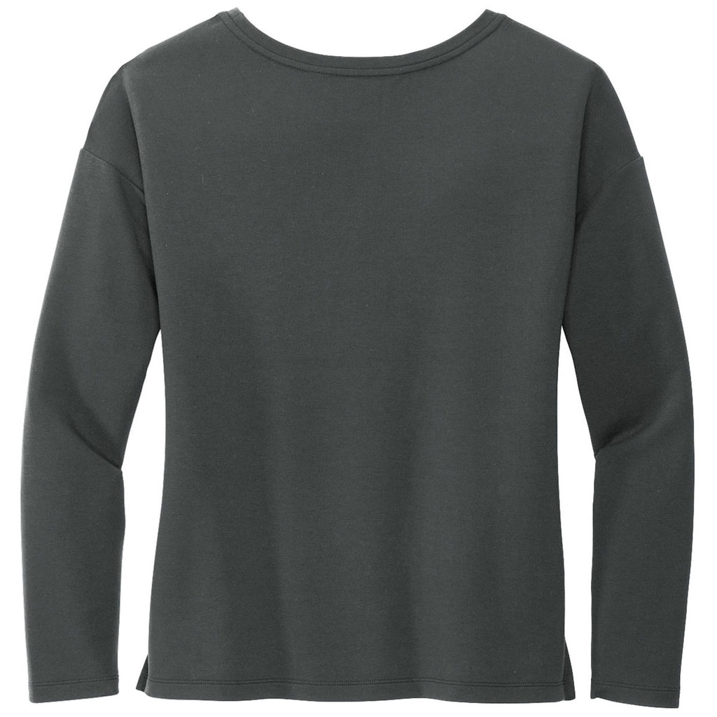 Mercer+Mettle Women's Anchor Grey Stretch Drop Shoulder Pullover