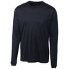 Clique Men's Dark Navy Long Sleeve Spin Jersey Tee