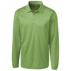 Clique Men's Putting Green Long Sleeve Ice Pique Polo