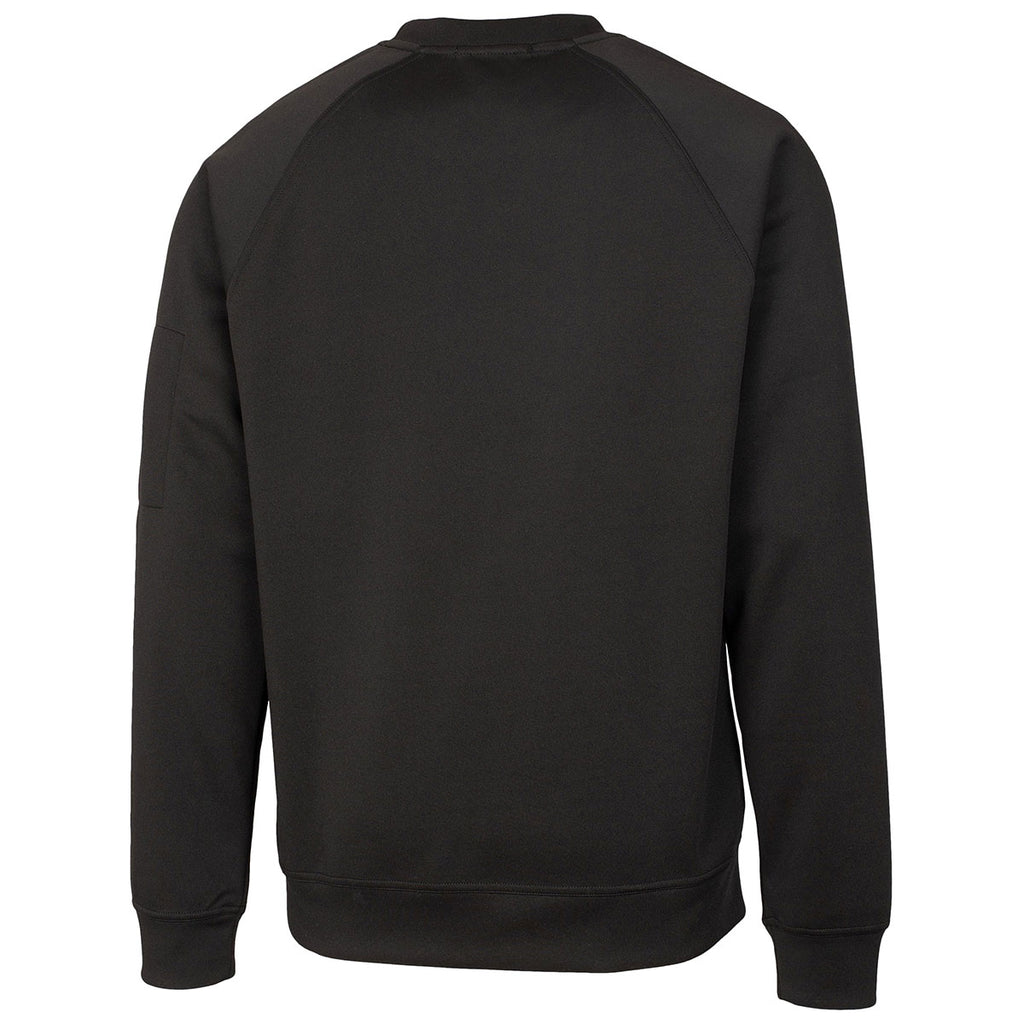 Clique Unisex Black Lift Eco Performance Crewneck Sweatshirt