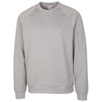 Clique Unisex Grey Melange Lift Eco Performance Crewneck Sweatshirt