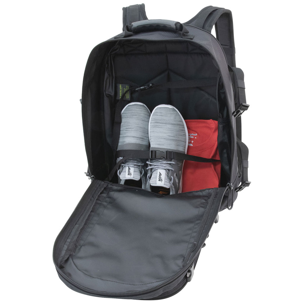 Mercury Luggage Black Sports Backpack