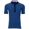 Greyson Men's Sea Turtle Blue Natchez Polo