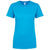 Next Level Women's Turquoise Ideal Short-Sleeve Crew Tee