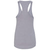 Next Level Women's Heather Grey Ideal Racerback Tank