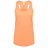 Next Level Women's Light Orange Ideal Racerback Tank