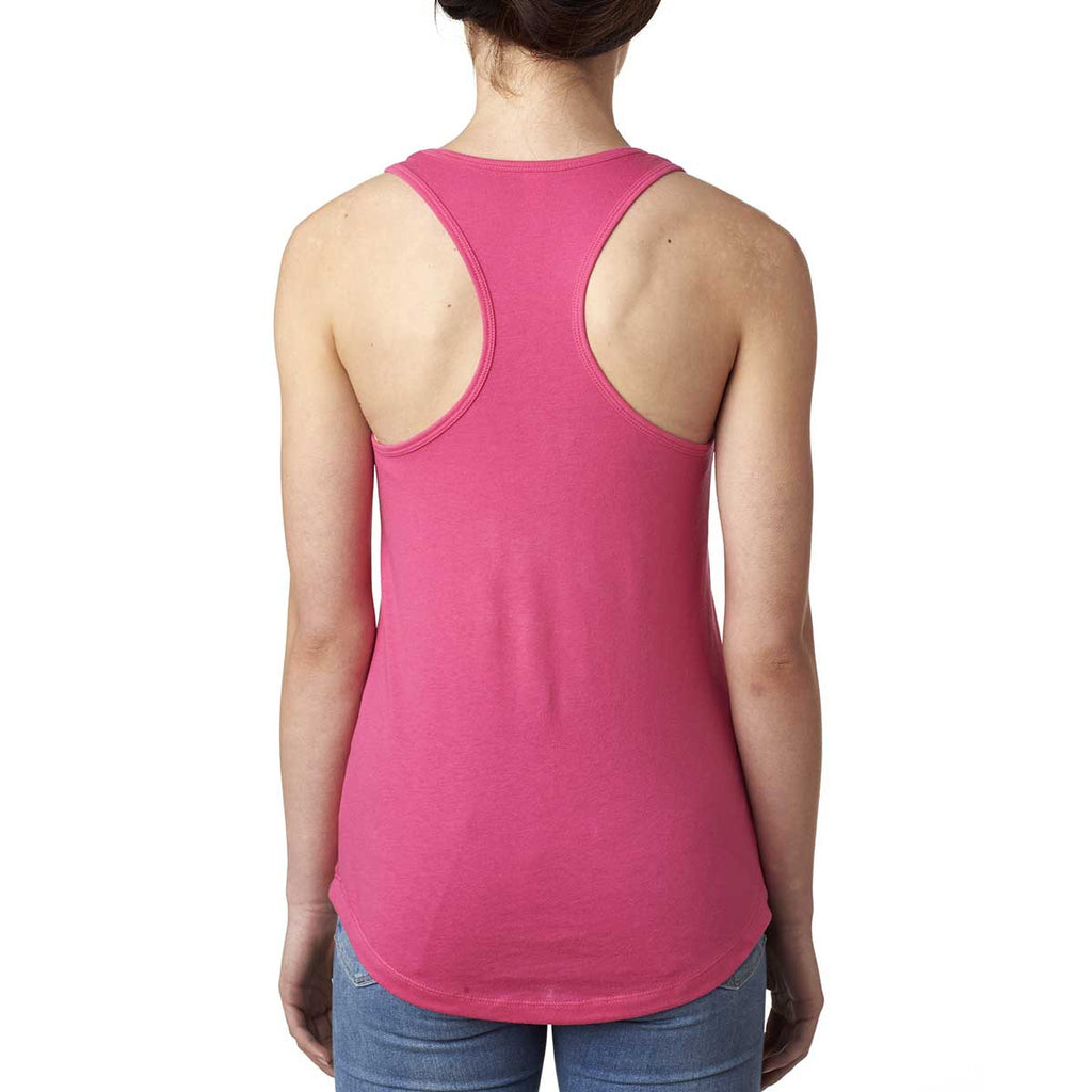 Next Level Women's Raspberry Ideal Racerback Tank