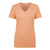 Next Level Women's Light Orange Ideal V-Neck Tee