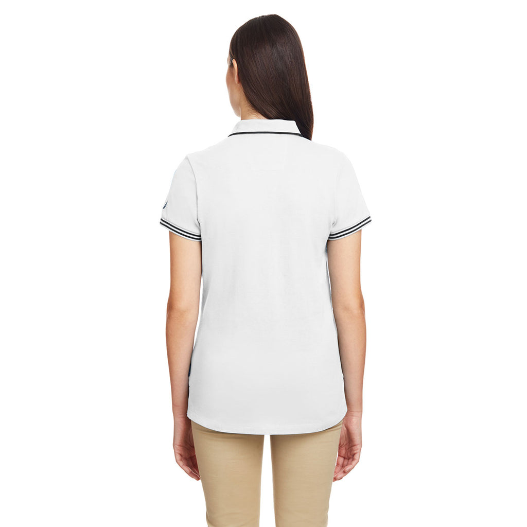 Nautica Women's White Deck Polo