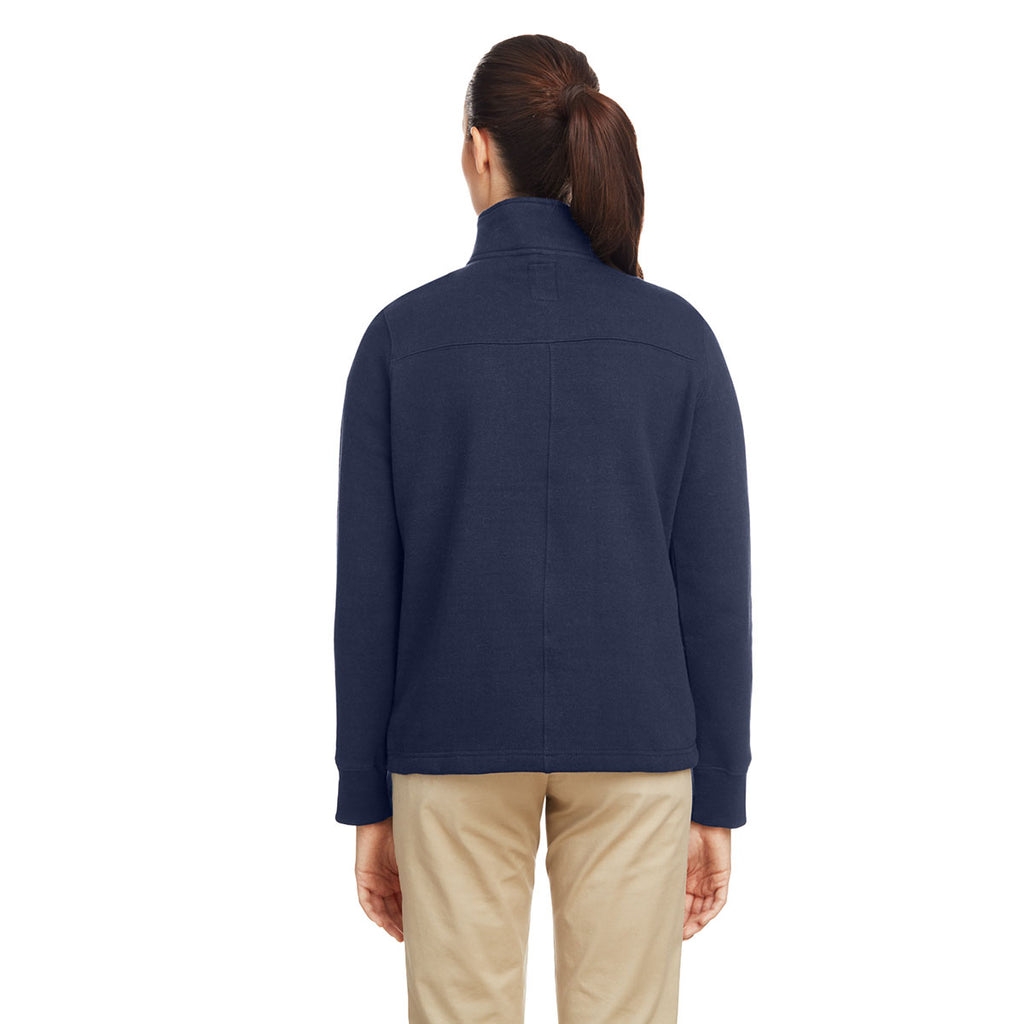 Nautica Women's Nautica Navy Anchor Quarter-Zip Pullover