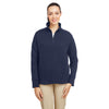 Nautica Women's Nautica Navy Anchor Quarter-Zip Pullover