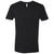 Next Level Men's Black Premium Fitted Short-Sleeve V-Neck Tee