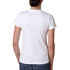 Next Level Women's White Boyfriend Tee