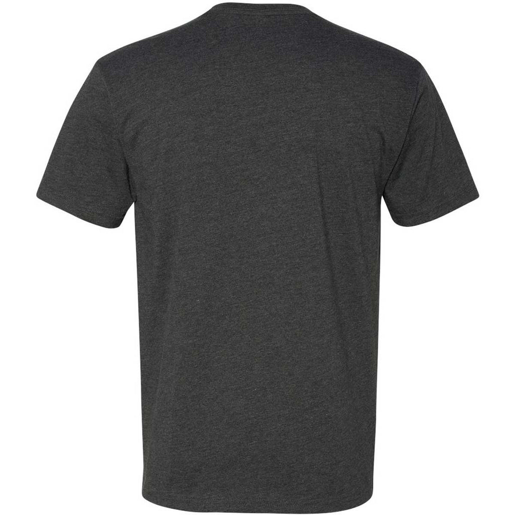 Next Level Men's Charcoal Premium Fitted CVC Crew Tee