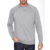 Next Level Unisex Heather Gray French Terry Raglan Crew