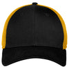 New Era Black/Gold Stretch Mesh Cap